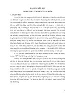 (Sáng kiến kinh nghiệm) quản lý giáo dục kỹ năng sống thông qua các môn học cho học sinh trường trung học phổ thông hai bà trưng hiện nay 