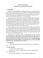 (Sáng kiến kinh nghiệm) một số biện pháp giáo dục bảo vệ môi trong trường cho trẻ mẫu giáo 3 4 tuổi 