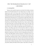 (Sáng kiến kinh nghiệm) một số biện pháp giáo dục kỹ năng sống cho trẻ 4   5 tuổi 