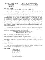 Đề thi thử THPT quốc gia năm 2021 môn ngữ văn có đáp án   trường THPT lý tự trọng 