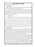 (Sáng kiến kinh nghiệm) sử dụng phương pháp trò chơi nhằm nâng cao chất lượng phân môn luyện từ và câu lớp 2 