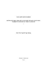 (Sáng kiến kinh nghiệm) hướng dẫn học sinh lớp 12 giải một số dạng toán trắc nghiệm về chủ đề cực trị của hàm số 