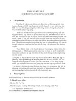 (Sáng kiến kinh nghiệm) các dạng bài tập và phương pháp giải bài tập di truyền phân tử 