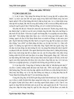 (Sáng kiến kinh nghiệm) một số BIỆN PHÁP xây DỰNG bầu KHÔNG KHÍ TRONG tập THỂ sư PHẠM THÂN THIỆN 