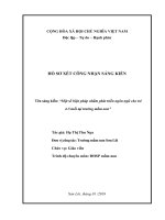 (Sáng kiến kinh nghiệm) một số biện pháp nhằm phát triển ngôn ngữ cho trẻ 4 5 tuổi tại trường mầm non 