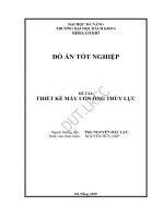 Thiết kế máy uốn ống thủy lực 