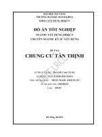 (Đồ án tốt nghiệp) chung cư tân thịnh, thành phố đà nẵng 