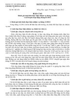 Bao cao danh gia cong tac thang 122012 va ke hoachthang 012013