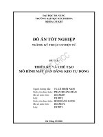 (Đồ án tốt nghiệp) thiết kế và chế tạo mô hình máy dán băng keo tự động 