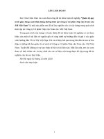 Quản trị quy trình giao hàng xuất khẩu bằng đường biển của công ty Cổ phần Tiếp vận Toàn cầu SM Việt Nam