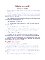 Kich ban tieu phamMON AN NGON NHAT