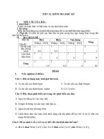 De kiem tra hoc ky I