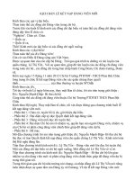 KICH BAN KET NAP DANG VIEN