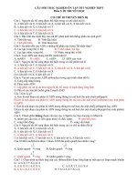 1000 cau hoi trac nghiem on tap HKI sinh 12 co dap an