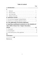 (Sáng kiến kinh nghiệm) method of teaching conditional sentences to the students of class 10a2 at quan son 2 upper   secondari shool 