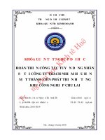 Khóa luận tốt nghiệp Quản trị kinh doanh: Hoàn thiện công tác tuyển dụng nhân sự dụng nhân sự tại Công ty TNHH MTV Phát triển hạ tầng KCN Chu Lai