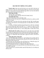 Tryen thong ve cum A