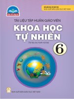 CTST TL tập huấn SGK khoa học tự nhiên 6