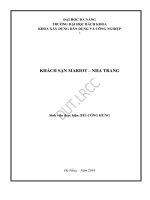 (Đồ án tốt nghiệp) khách sạn mariot nha trang  