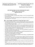 quy che hoat dong cua BCH cong doan lang giang 3 nhiemky 20122015