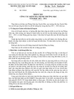 BAO CAO CONG TAC KIEM TRA NOI BO TRUONG HOC