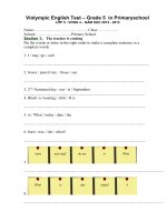 de thi olymoic tieng anh 5