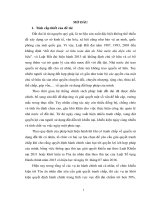 Giải quyết khiếu kiện quyết định hành chính trong lĩnh vực đất đai từ thực tiễn tp hồ chí minh 