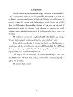 Công tác cán bộ cấp cơ sở tại quận bình tân, thành phố hồ chí minh hiện nay – thực trạng và giải pháp 