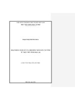 HOẠT ĐỘNG GIÁM sát của hội ĐỒNG NHÂN dân cấp TỈNH từ THỰC TIỄN TỈNH đắk lắk 