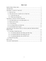 Tìm hiểu thuật toán k means và ứng dụng của thuật toán k means trong phân đoạn ảnh