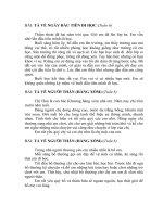 NHUNG BAI VAN LOP 3HOC KY I