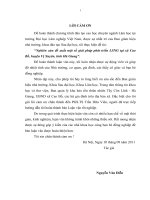 (Luận văn thạc sĩ) nghiên cứu đề xuất một số giải pháp phát triển lâm sản ngoài gỗ tại xã cao bồ, huyện vị xuyên, tỉnh hà giang​ 