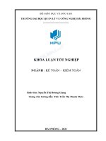 Khóa luận tốt nghiệp kế toán   kiểm toán hoàn thiện công tác kế toán vốn bằng tiền tại công ty TNHH đầu tư thương mại xây dựng vận tải anh quân 