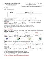 De Thi Dap An Tin Lop 4 HK 1