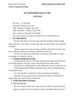 Ban kiem diem ca nhan