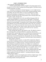 (Sáng kiến kinh nghiệm) listening skill practice through english songs for grade 5 