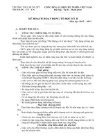 ke hoach to chuyen mon HKII