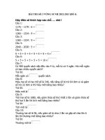 violympicvong 10 lop3de 2