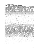 (Sáng kiến kinh nghiệm) some methods of teaching how to communicate in learning english at nga nhan primary school 