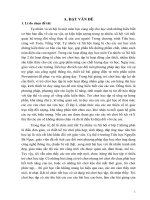 (Sáng kiến kinh nghiệm) một số kinh nghiệm tổ chức trò chơi học tập nhằm nâng cao hiệu quả bài dạy trong môn tự nhiên và xã hội lớp 2 