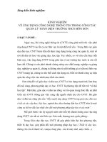 SK KINH NGHIEM VE UNG DUNG CONG NGHE THONG TIN TRONGCONGTAC QUAN LY TOAN DIEN TRUONG THCS MON SON