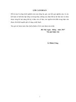 Tài liệu luận văn Thực trạng công tác quản lý dự án duy tư bảo trì