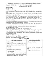 Giáo án môn Tiếng việt lớp 2 bộ sách kết nối tri thức với cuộc sống (10 tuần đầu HKI)