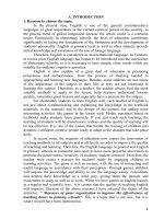 (Sáng kiến kinh nghiệm) một số biện pháp tổ chức trò chơi trong tiết tiếng anh ở trường tiểu học nhằm nâng cao hiệu quả giờ dạ 