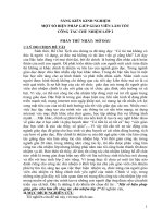 (Sáng kiến kinh nghiệm) một số biện pháp giúp giáo viên làm tốt công tác chủ nhiệm lớp 2 