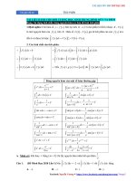 Chuyên đề 26:ôn tập toán   tích phân   (câu hỏi + đáp án)