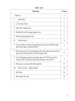 (Sáng kiến kinh nghiệm) một số giải pháp trong quản lý hoạt động dạy học theo định hướng phát triển năng lực học sinh ở trường THCS thị trấn quan hóa, huy 