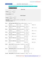 Chuyên đề 18:ôn tập toán   hàm số mũ   hàm số logarit   ( câu hỏi + đáp án)