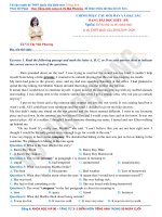 Cô vũ mai phương tuyển chọn 51 câu hỏi đọc HIỂU  hay và đặc sắc  FULL lời giải chi tiết (phần 3) 