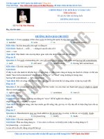 Cô vũ mai phương tuyển chọn 50 câu hỏi tìm lỗi SAI hay và đặc sắc  FULL lời giải chi tiết 